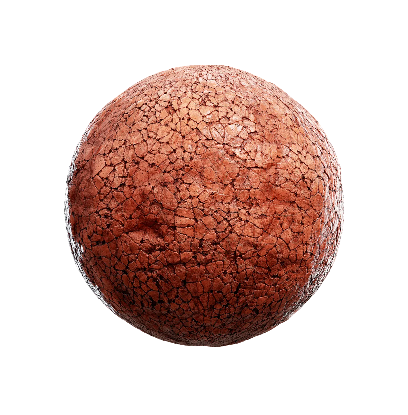 裂纹红色粘土地面2506101365