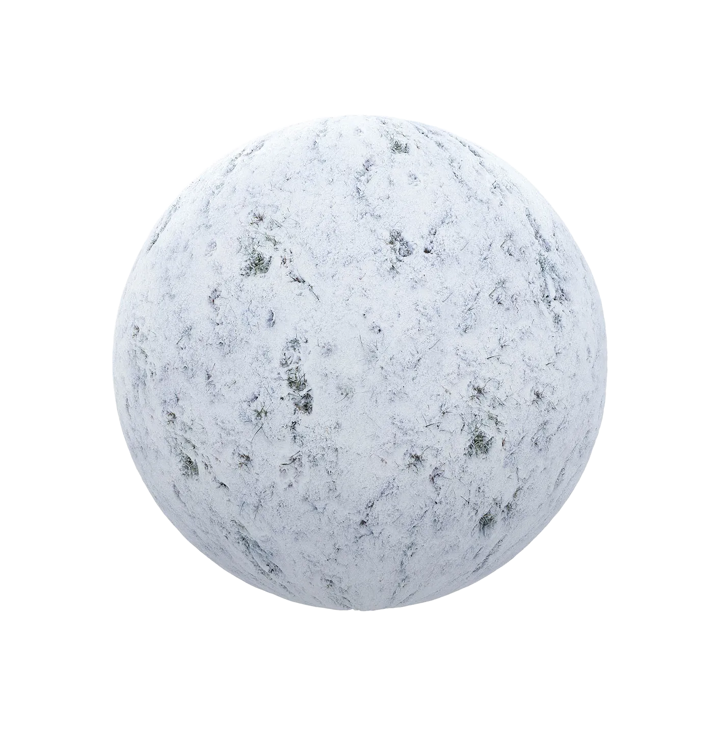 覆盖草的雪250609349