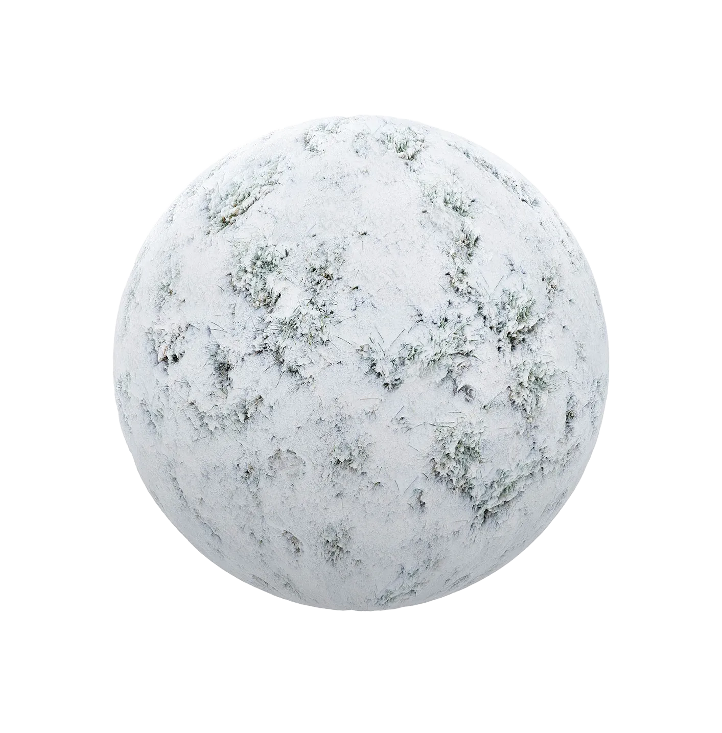 覆盖草的雪250609351