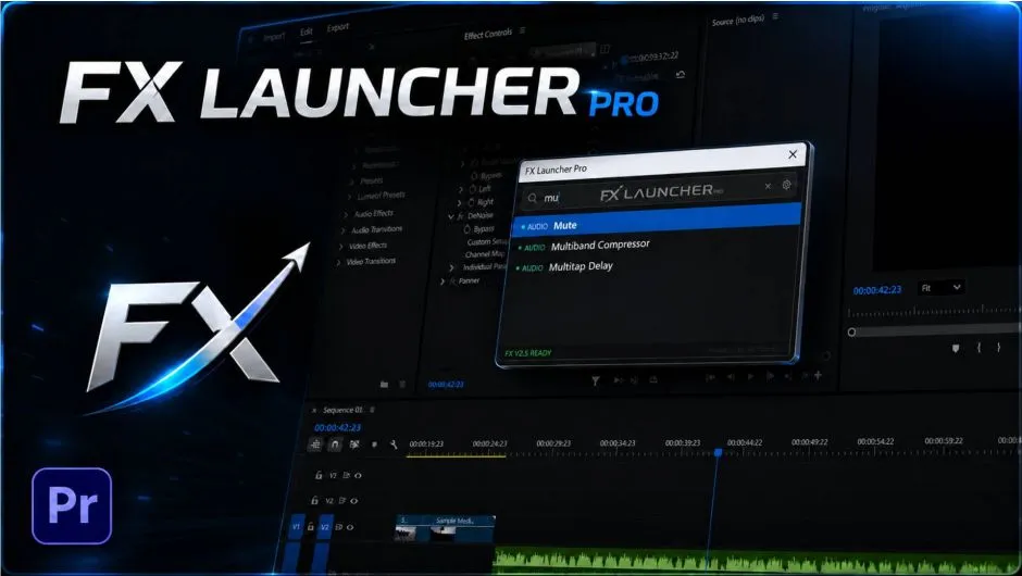 FX Launcher Pro 1.0.4 for Premiere Pro 特效快速启动工具1