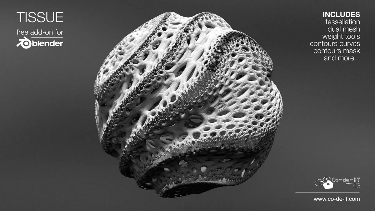 Tissue 0.3.74 for Blender 计算设计工具集 (1)