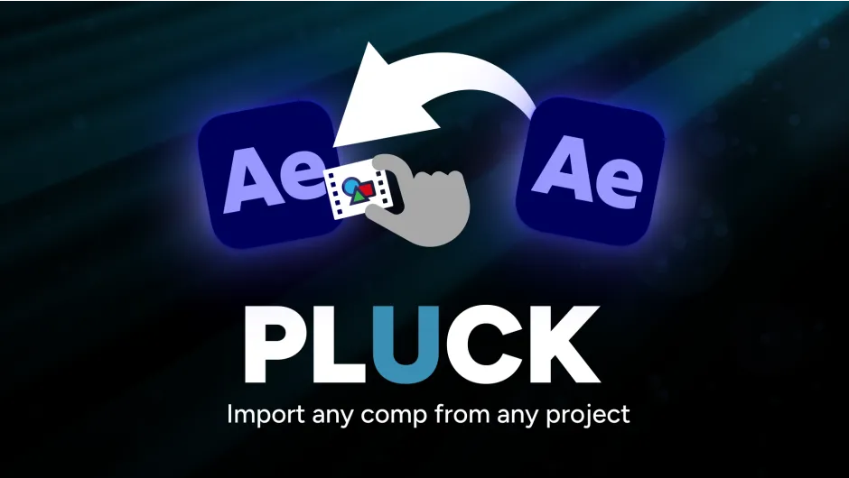 Pluck 1.2.4 for After Effects 项目合成快速导入工具 (3)