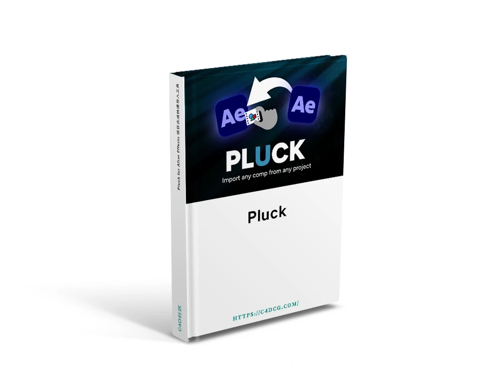 Pluck 1.2.4 for After Effects 项目合成快速导入工具