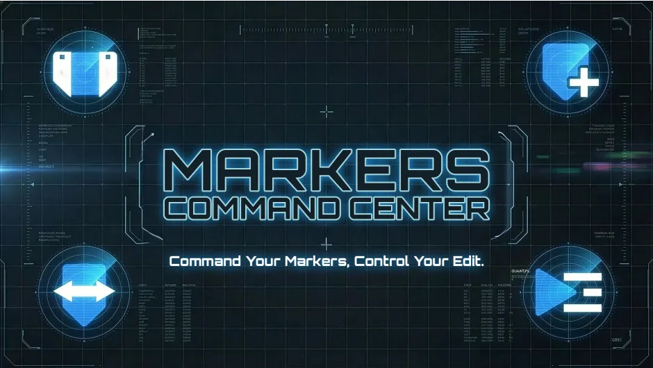 Markers Command Center 1.5.0 for Premiere Pro 标记管理扩展 (3)