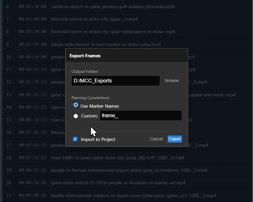 Markers Command Center 1.5.0 for Premiere Pro 标记管理扩展 (1)