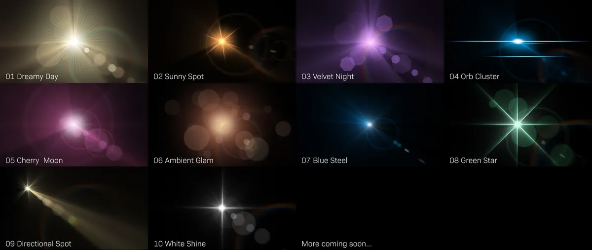 LightsOn 1.0.3 for After Effects 电影级镜头光晕插件. (1)