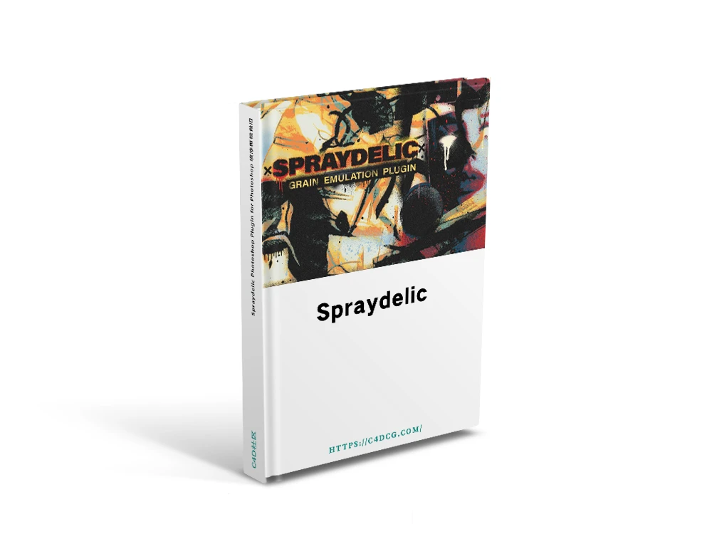 Spraydelic Photoshop Plugin 1.3.0 for Photoshop 喷漆颗粒做旧