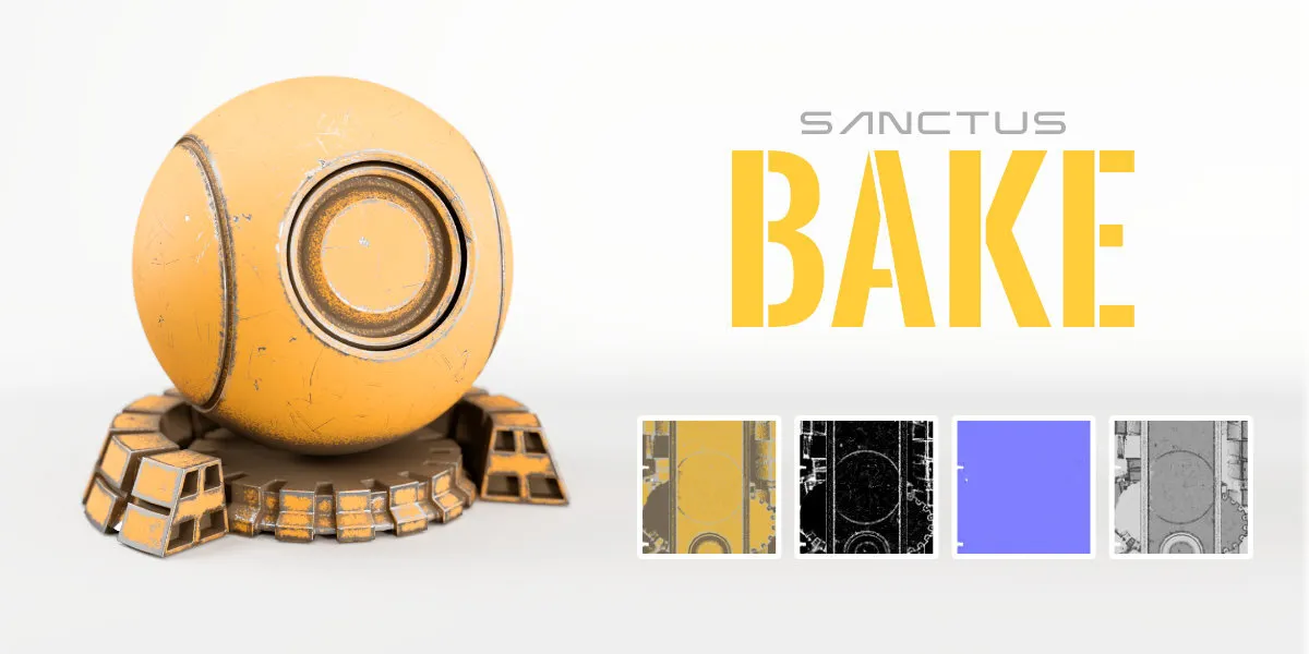 Sanctus Bake 1.2.3 for Blender 材质贴图烘焙1