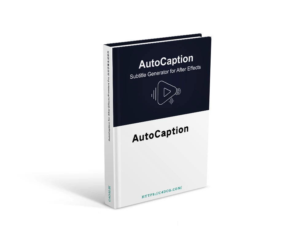 AutoCaption 4.6.1 After Effects Premiere Pro 自动字幕生成插件