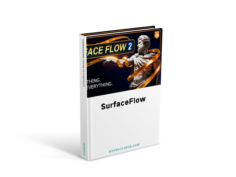 SurfaceFlow v2.0.0 for Blender 曲面流线建模插件
