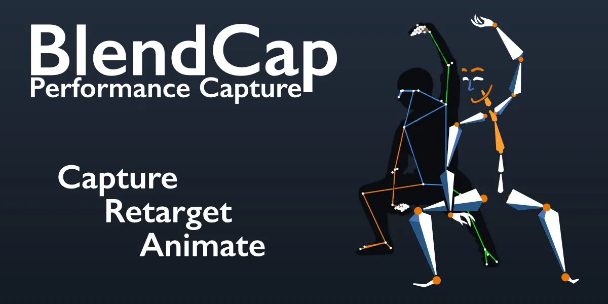 BlendCap v1.0.5 for Blender 动作捕捉插件