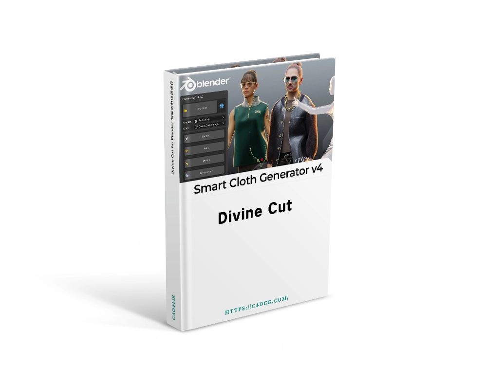 Divine Cut v4.0.9 for Blender 智能切割建模插件