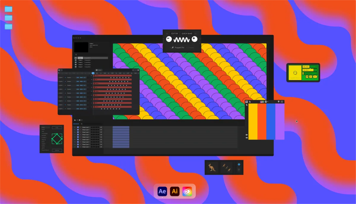 Goodboy Ninja Skew Pro v2.11 for After Effects 图层斜切变形插件