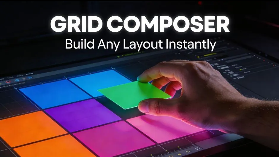 Grid Composer V1.4.04 for After Effects 网格排版插件
