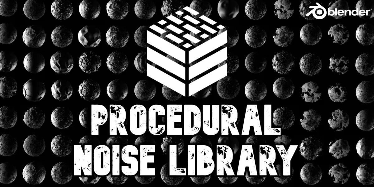 Noise Pack v1.0 for Blender 噪波纹理素材包