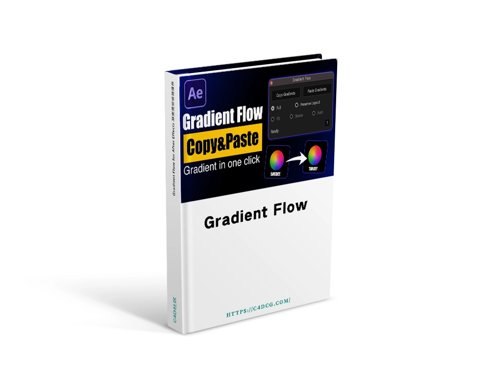 Gradient Flow v1.1 for After Effects 渐变流动动效插件