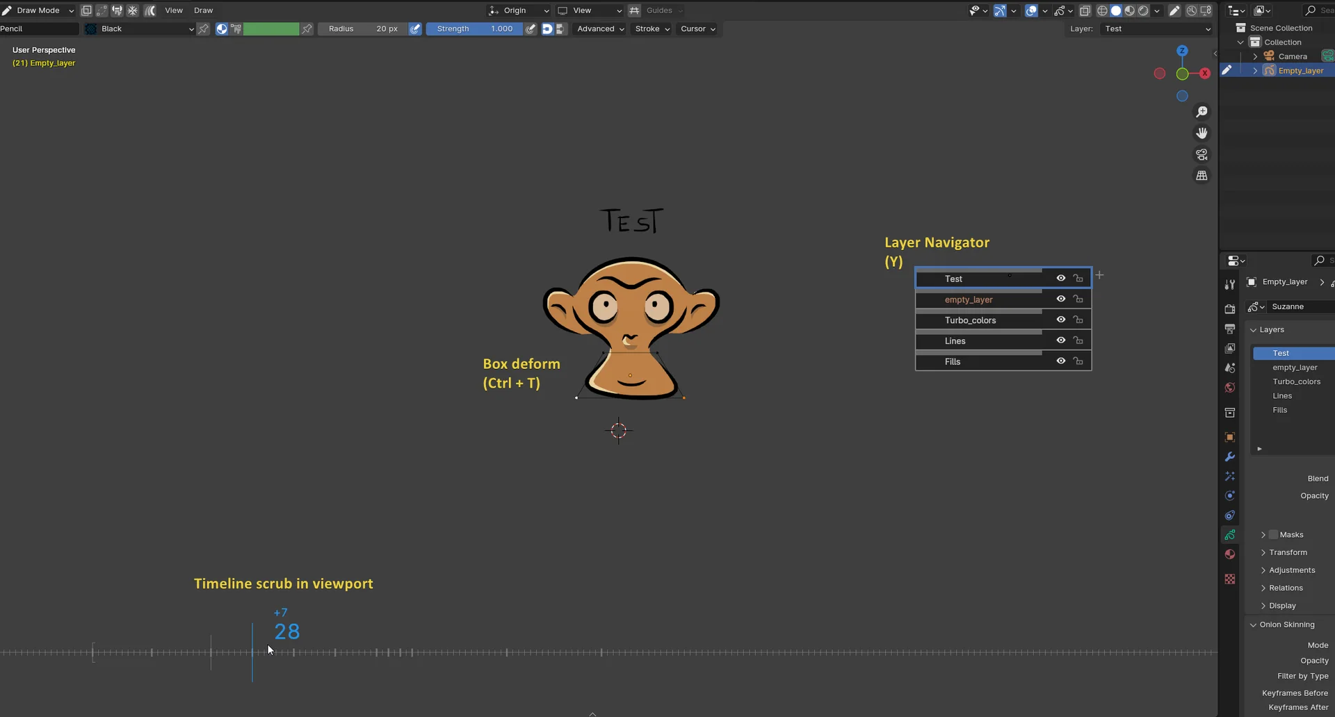 Grease Pencil Tools v2.3.0 for Blender 2D绘图工具插件