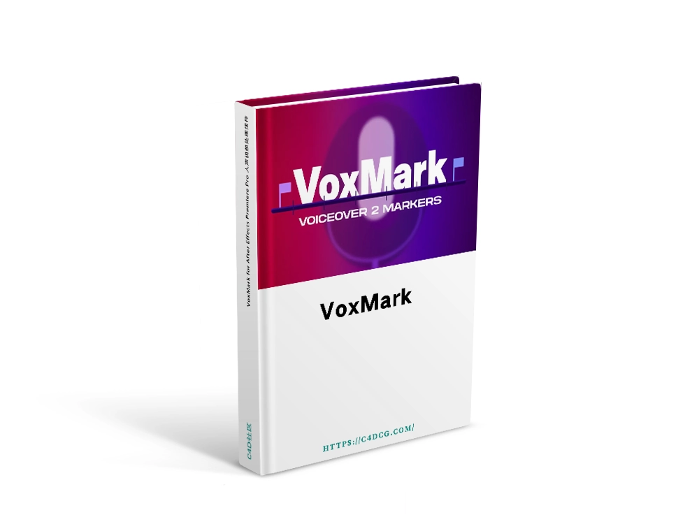 VoxMark v2.0.0 for After Effects/Premiere Pro/DaVinci Resolve 人声视频处理插件