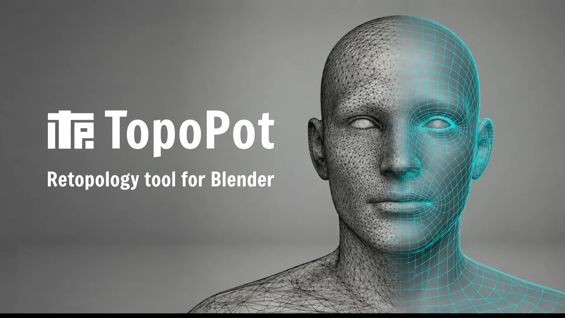 TopoPot 1.16.13 for Blender 手工重拓扑