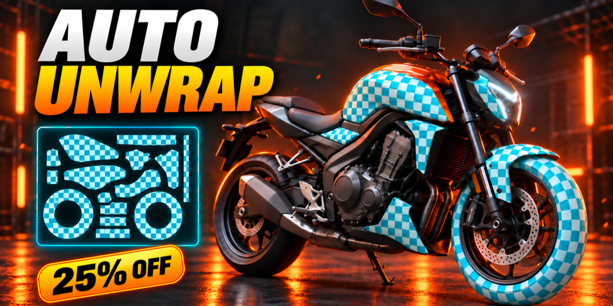 Auto Unwrap 1.1.0 for Blender 自动UV展开