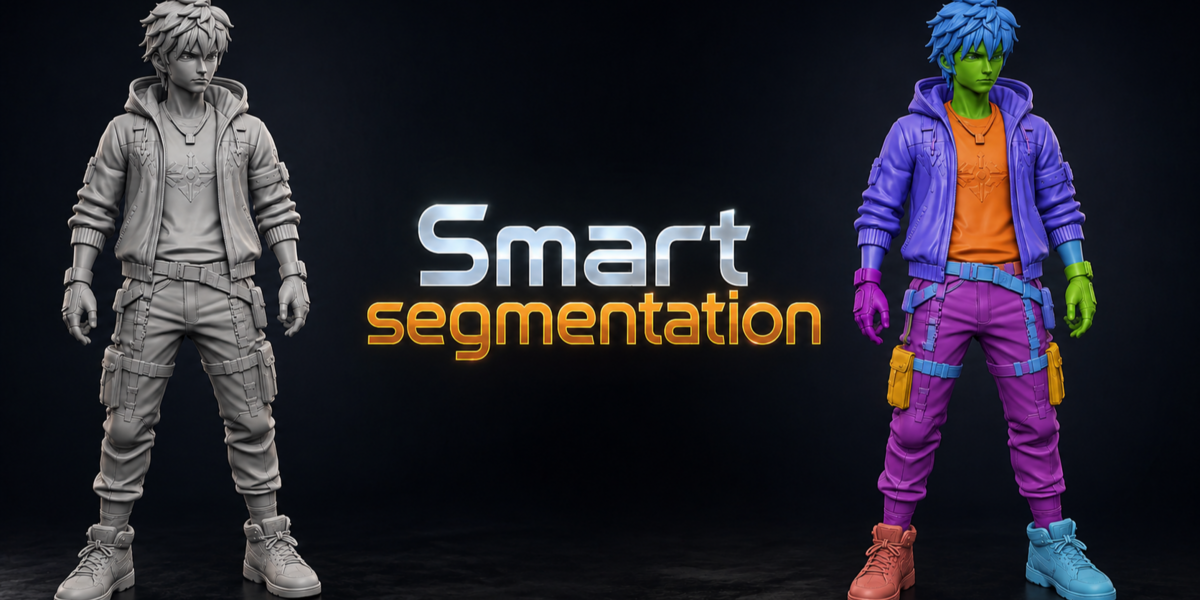 Smart Segmentation 1.0 for Blender 模型分区