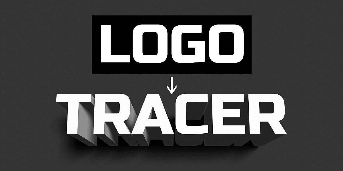 Logo Tracer 1.3.1 for Blender 图片轮廓转模型