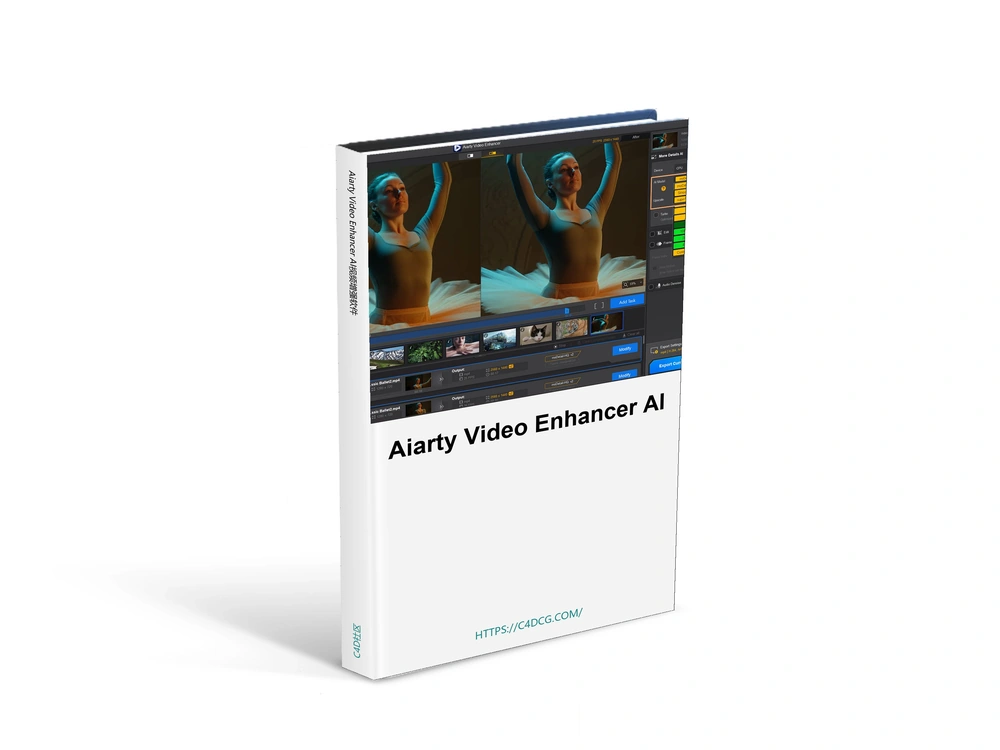 Aiarty Video Enhancer 3.8 AI视频增强软件