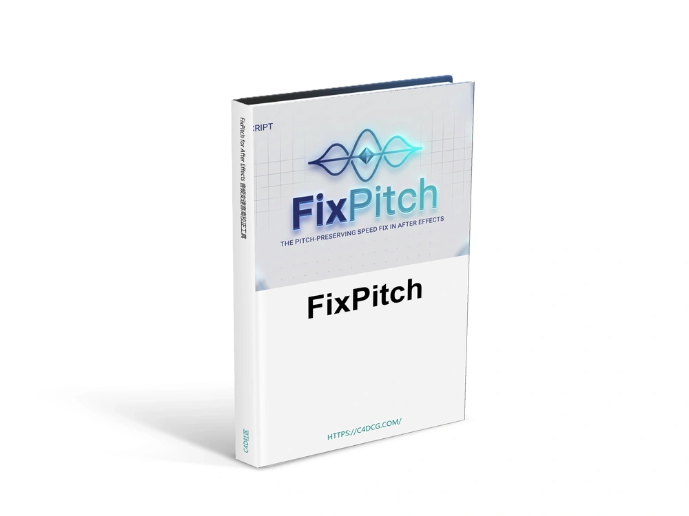 FixPitch 1.0 for After Effects 音频变速音高校正工具