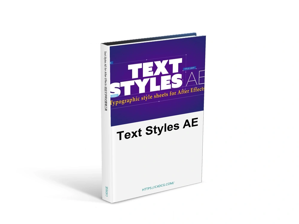 Text Styles AE 1.0 for After Effects 项目文字样式管理工具