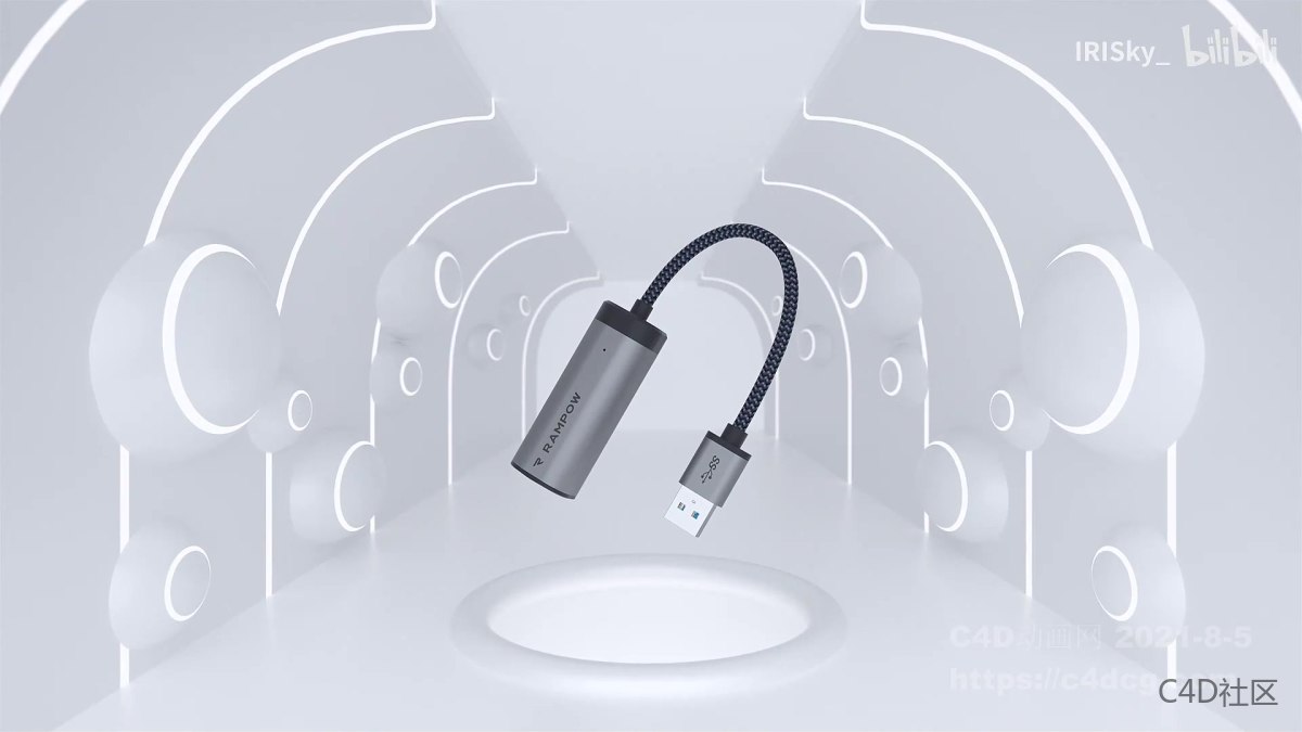 RAMPOW USB网线转接器宣传视频