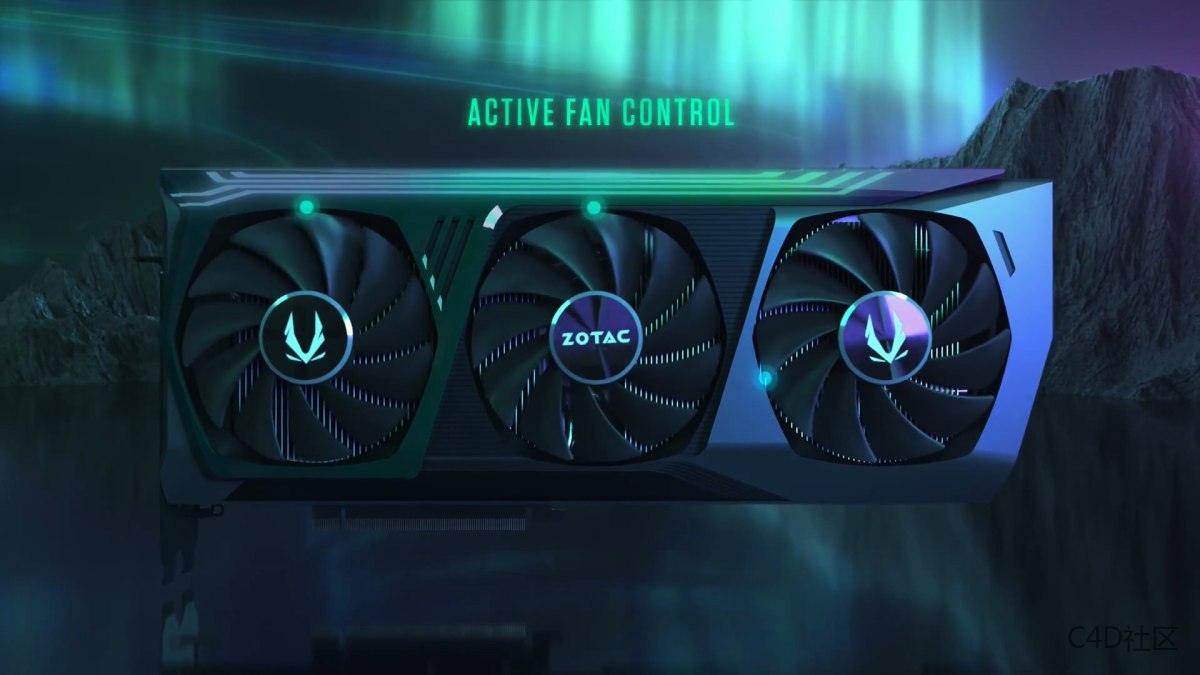 索泰游戏显卡宣传动画