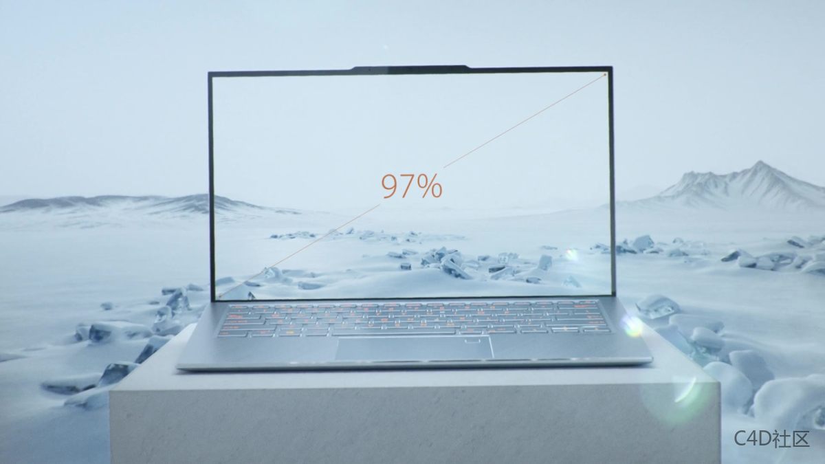 华硕 zenbook S13笔记本电脑广告视频