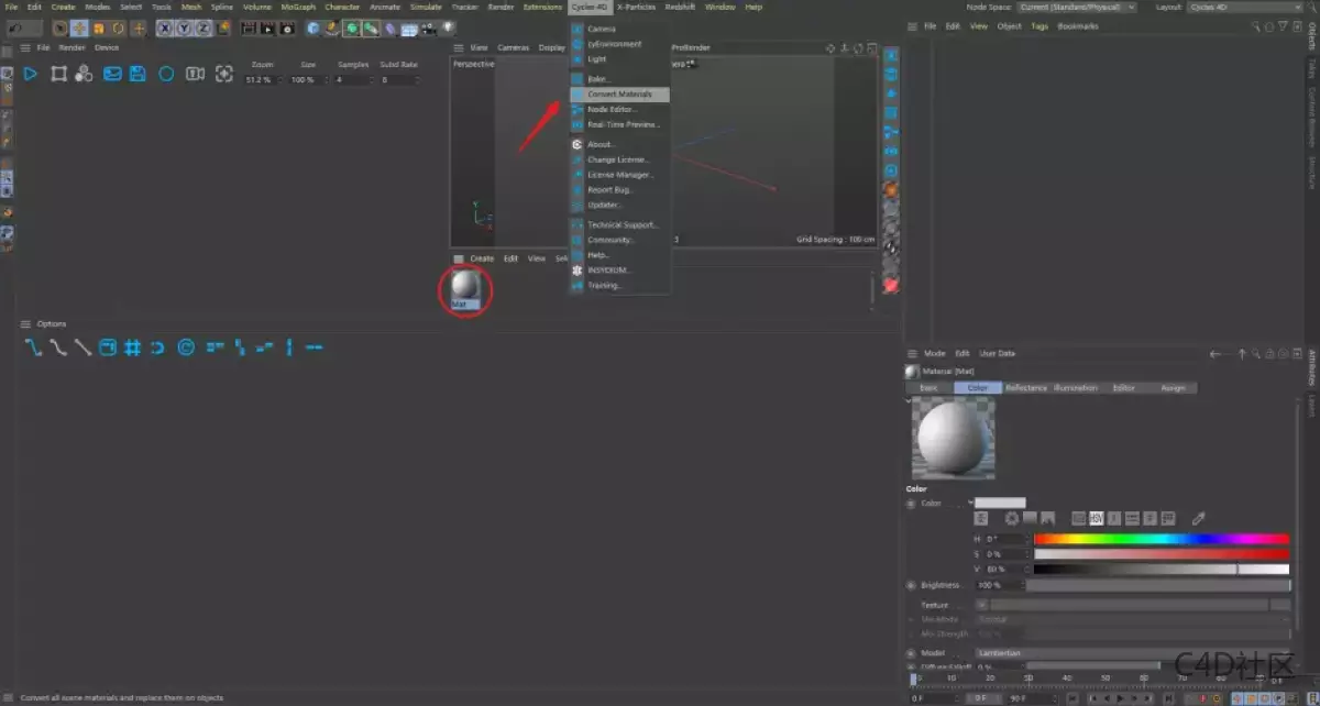 Cycles 4D Preferences
