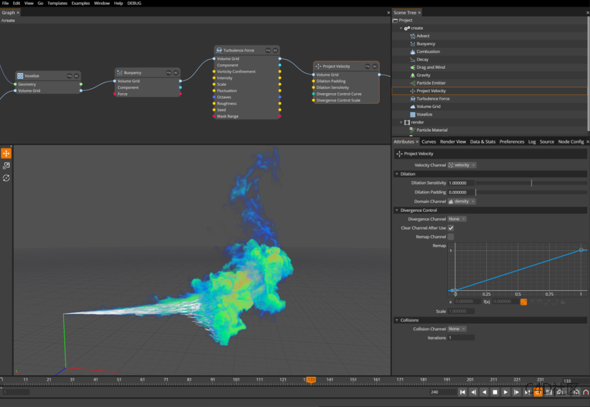 EmberGen发布了0.7.5,TurbulenceFD也发布了新帮手,烟雾特效哪家强?