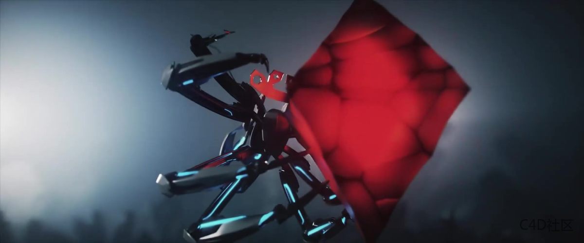 医疗广告 蜘蛛技术的视觉动效展示