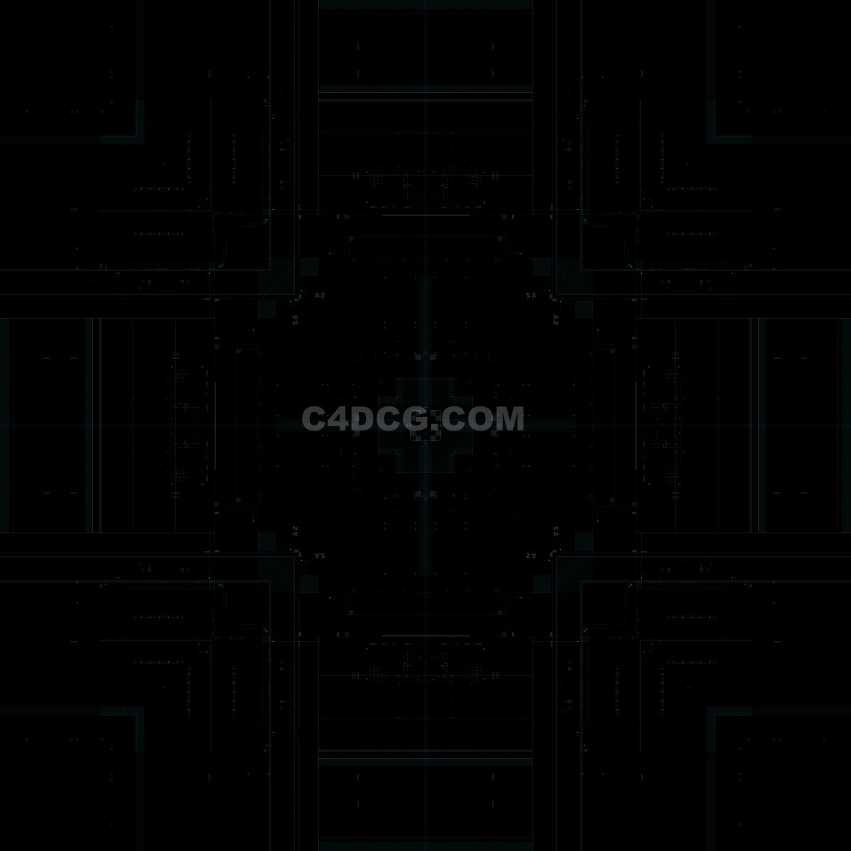 科技纹理-科技线条8