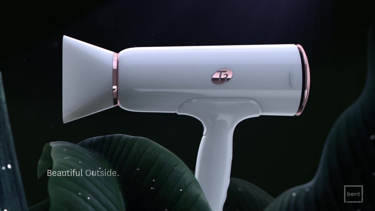 松下t3 tura 吹风机-动态设计