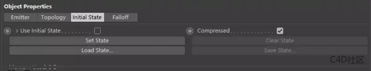 X-partciles Topology and Falloff