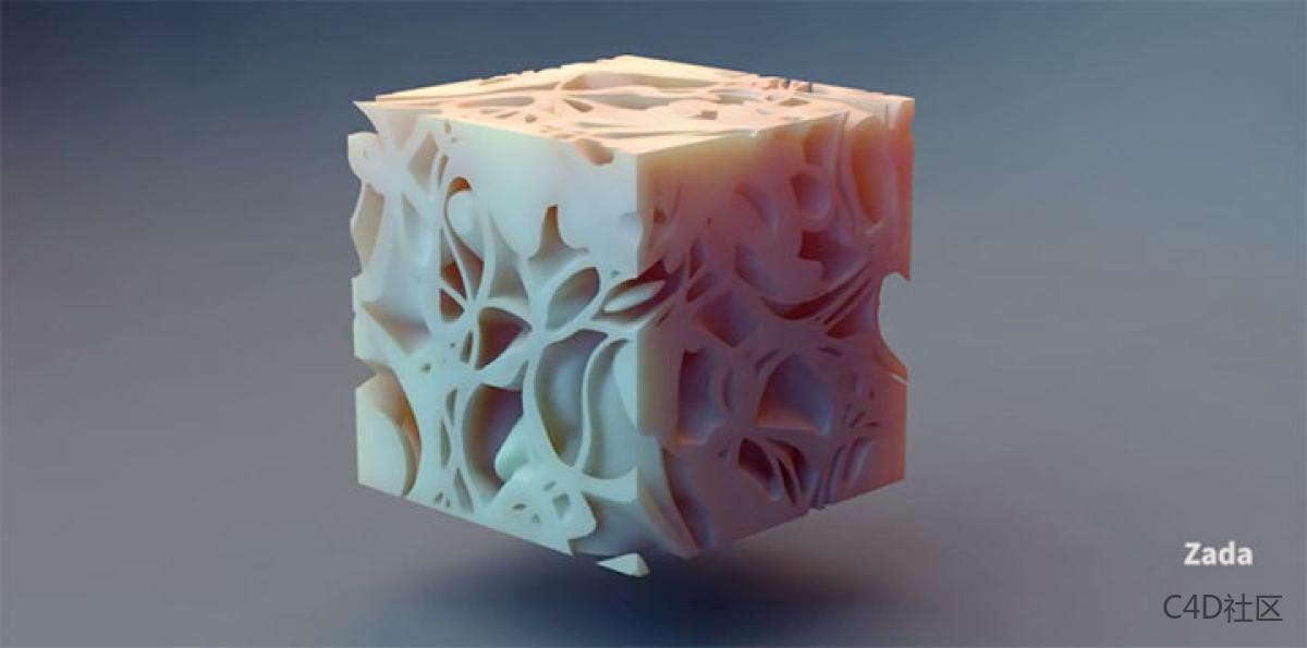 CodeVonc Proc3durale v2.0.1 For C4D R18-R25 镂空腐蚀溶洞效果插件