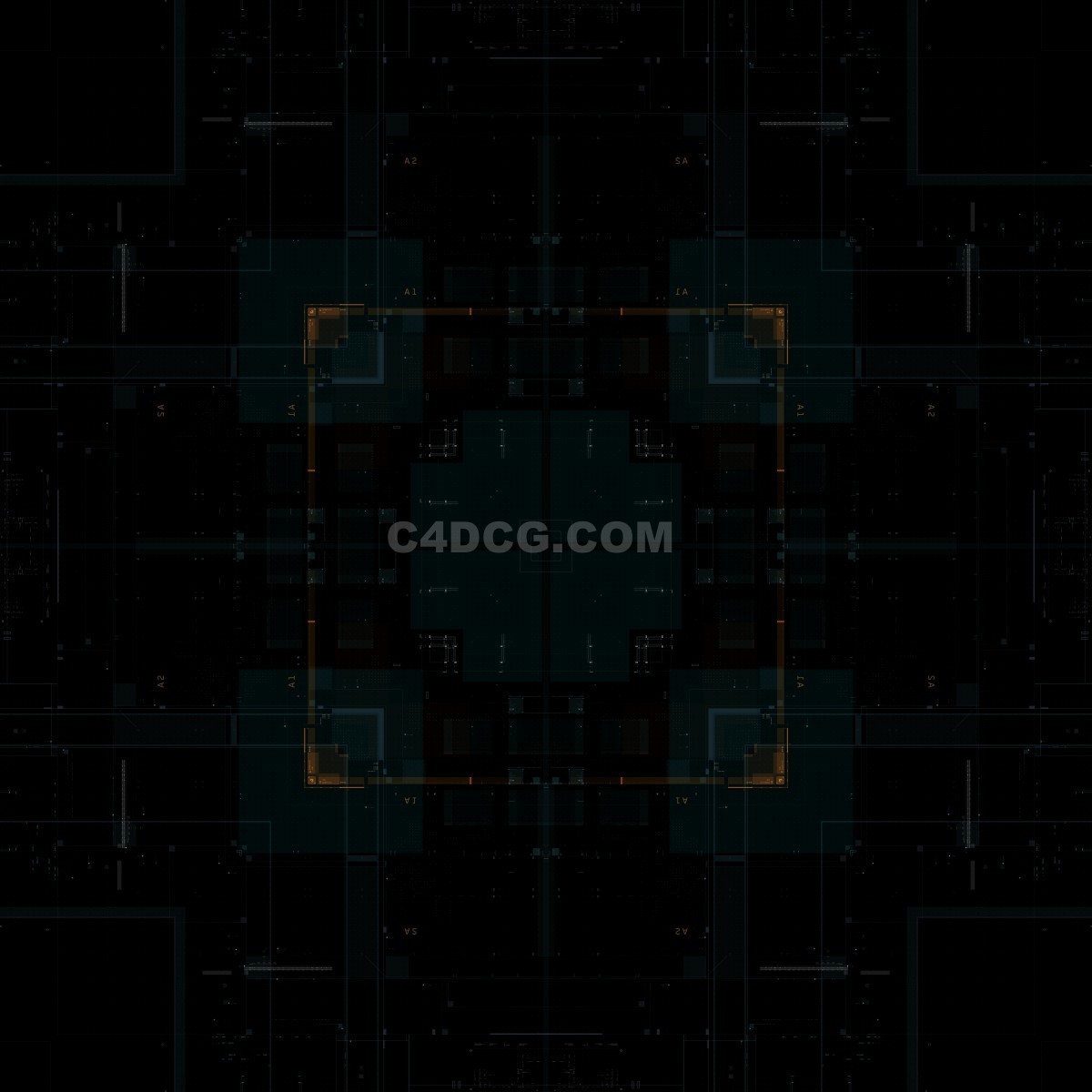 科技纹理-科技线条9