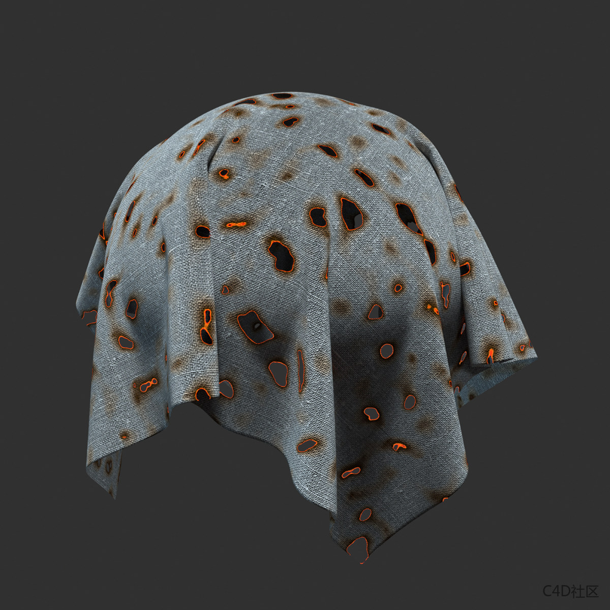 50种布料Octane材质预设贴图Octane Fabric Materials Vol 02