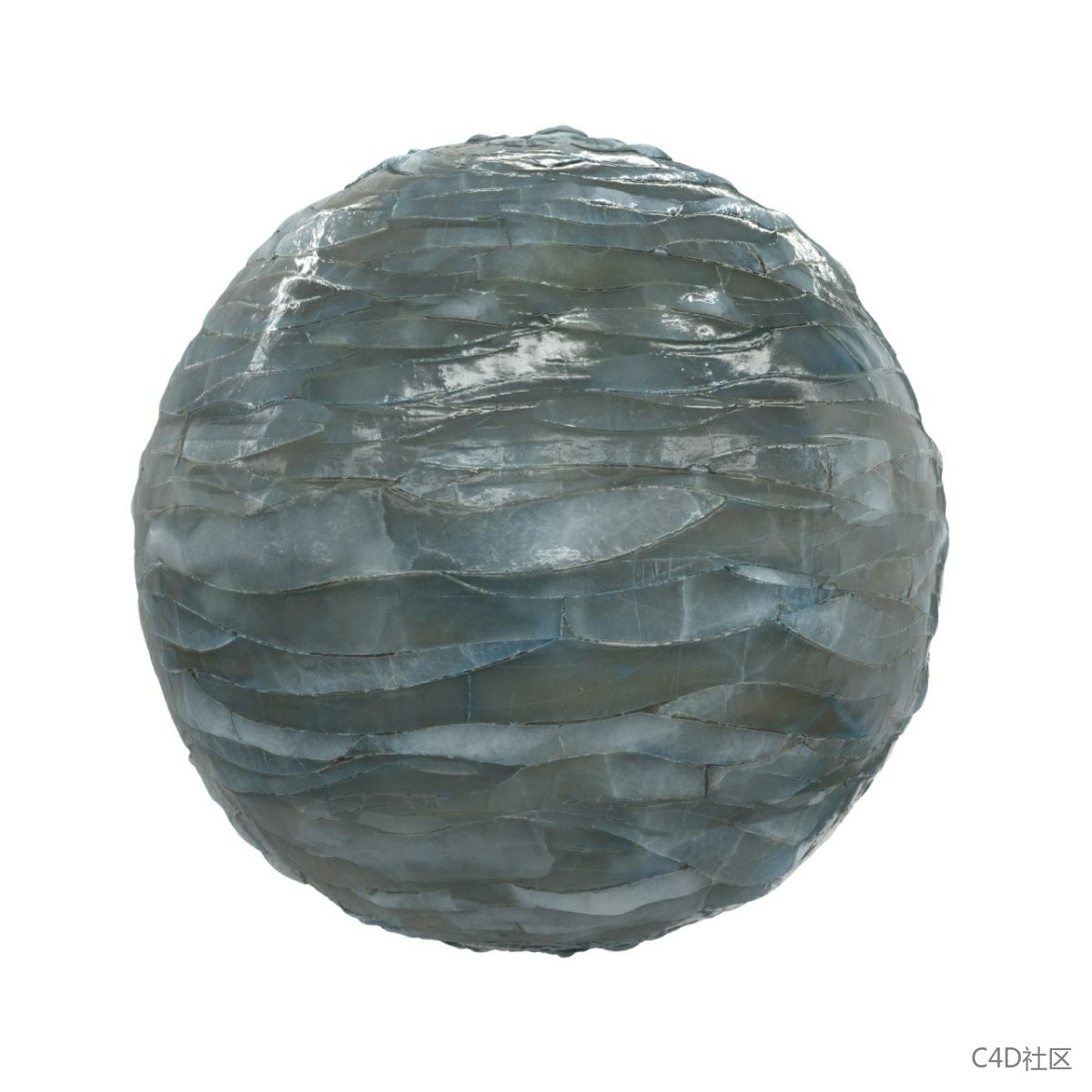 琉璃体石头纹理贴图