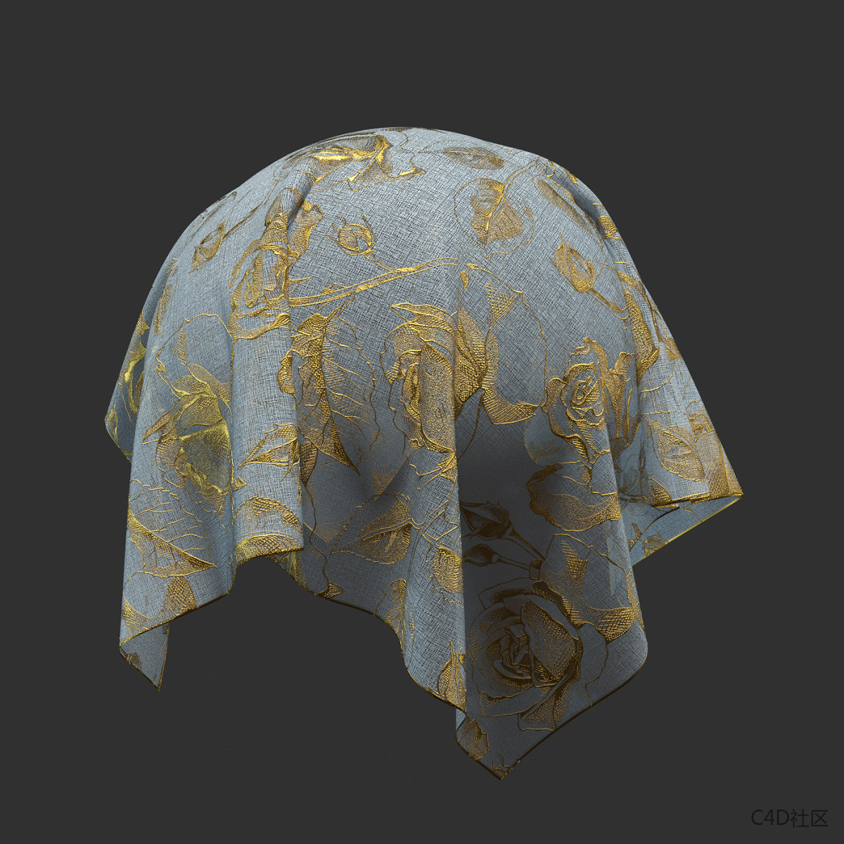 50种布料Octane材质预设贴图Octane Fabric Materials Vol 02