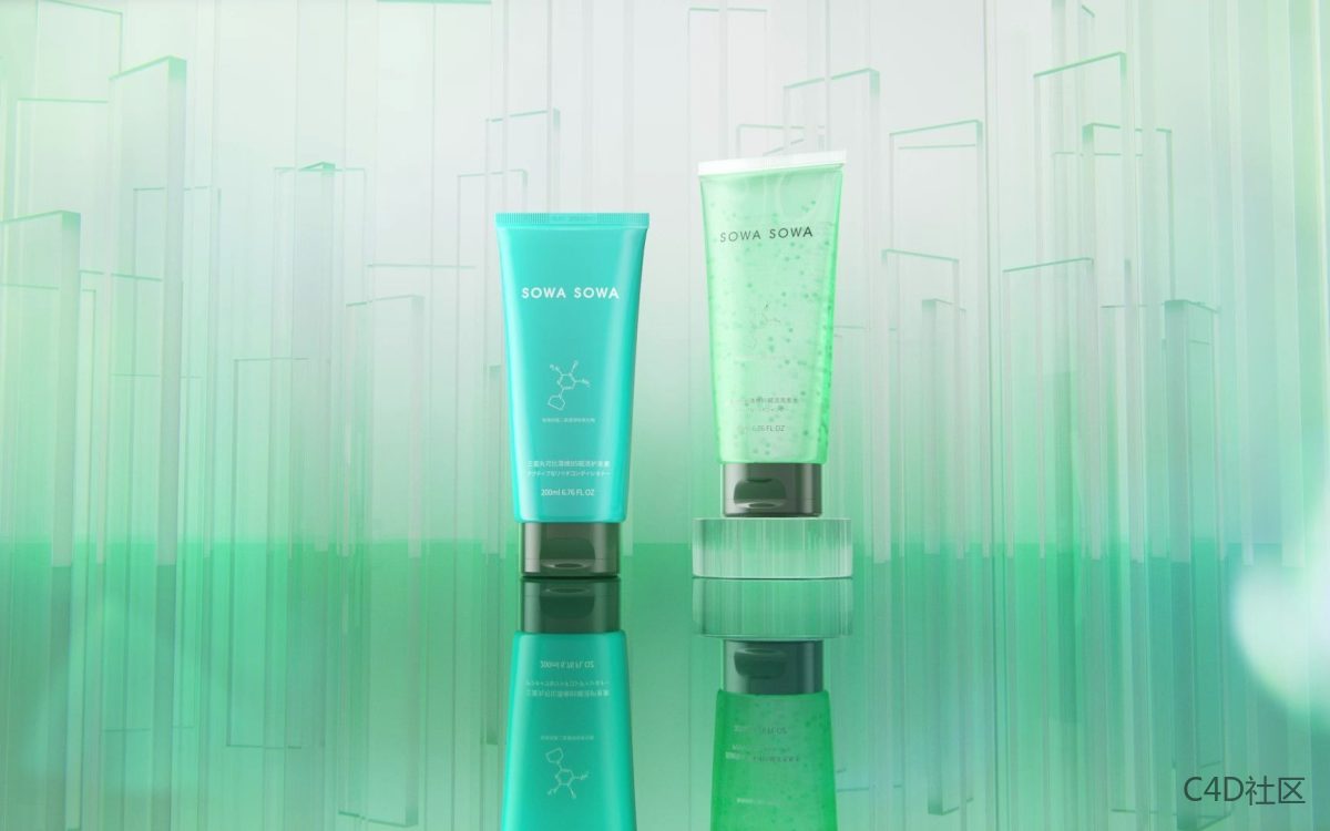 SOWA 洗发水产品动画