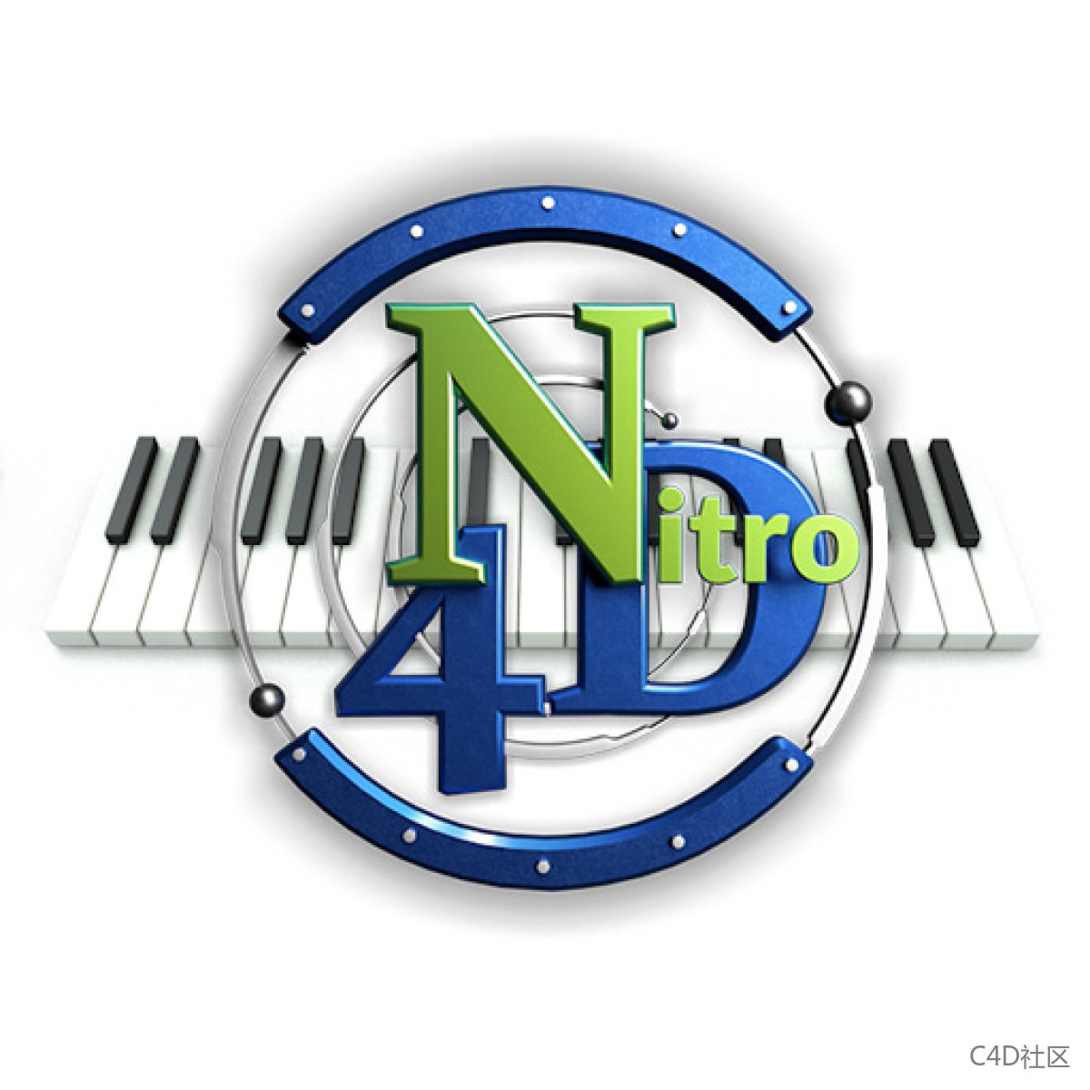Nitro4D AniMidi v1.1 For Cinema 4D R12-R25 音乐节奏BPM动画插件