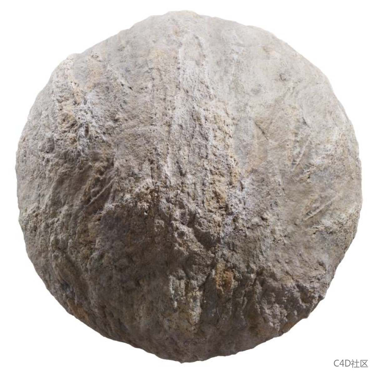 材质贴图-海水浸蚀的岩石