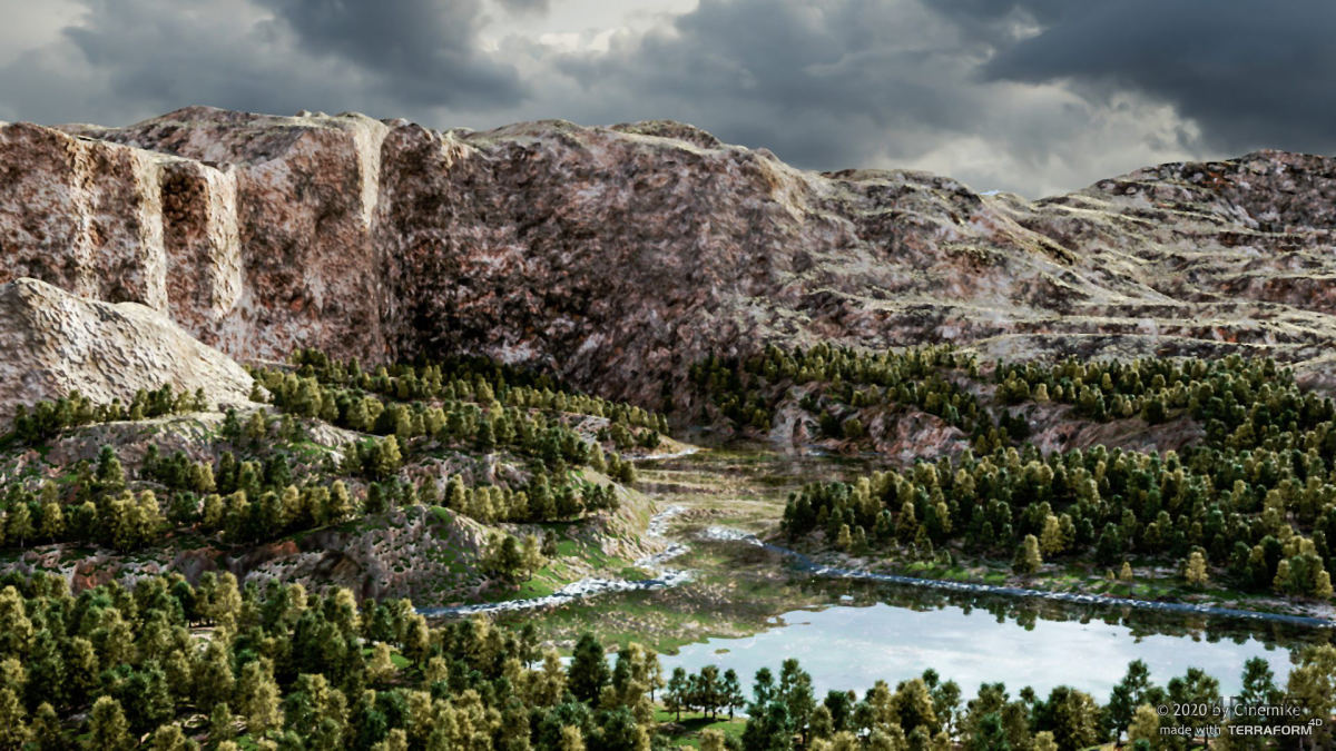 Terraform4D v1.0.3-5 For Cinema 4D定向地形生成插件