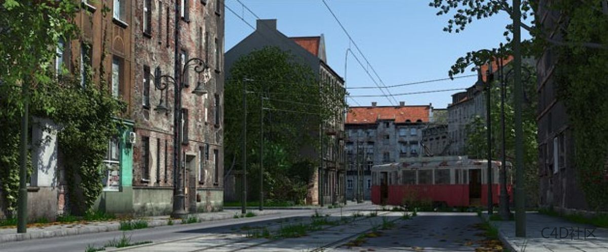 C4D制作“死城”过程分享