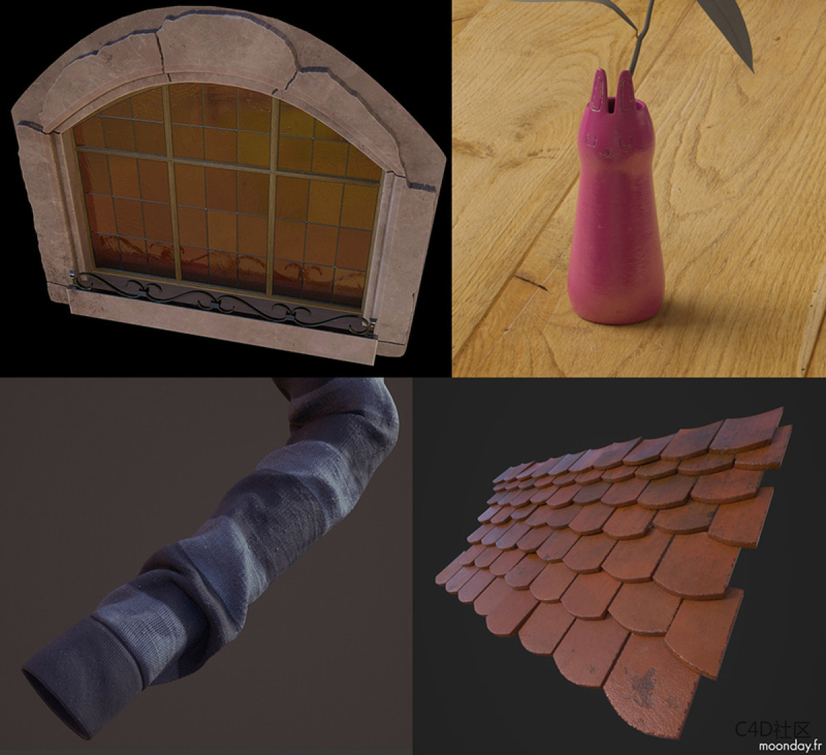 用3ds Max制作超现实的自画像