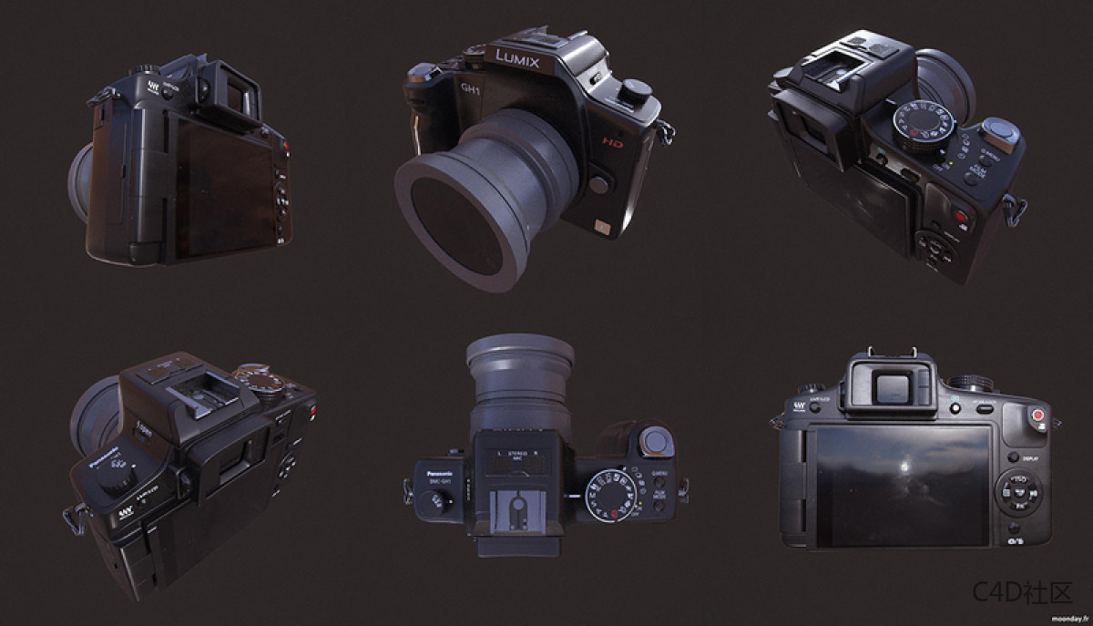 用3ds Max制作超现实的自画像